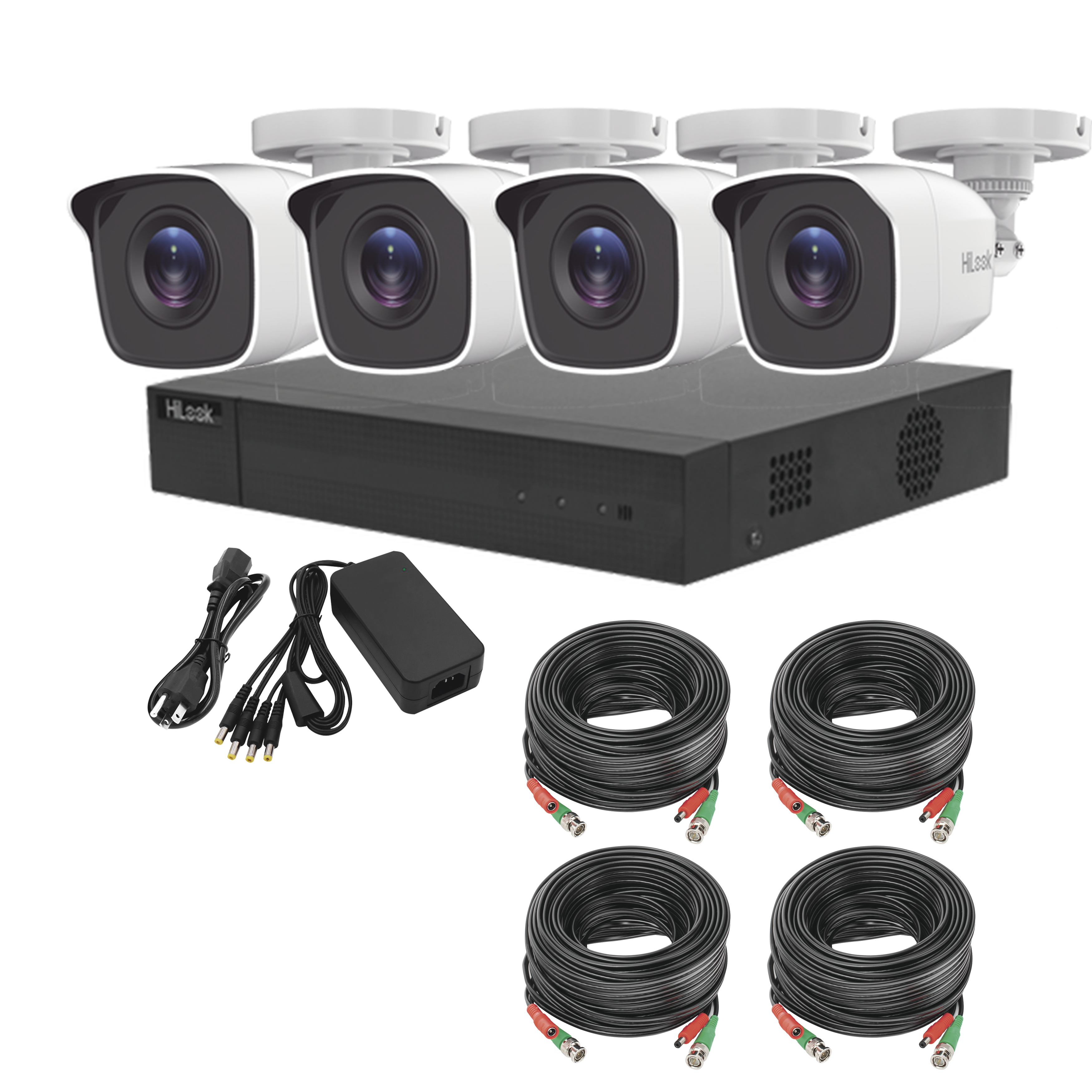 Foto 2 pulgar | Kit Cámaras de Vigilancia 1080p Full Hd Hilook Para Exterior Camaras Metalicas Dvr 8 Canales