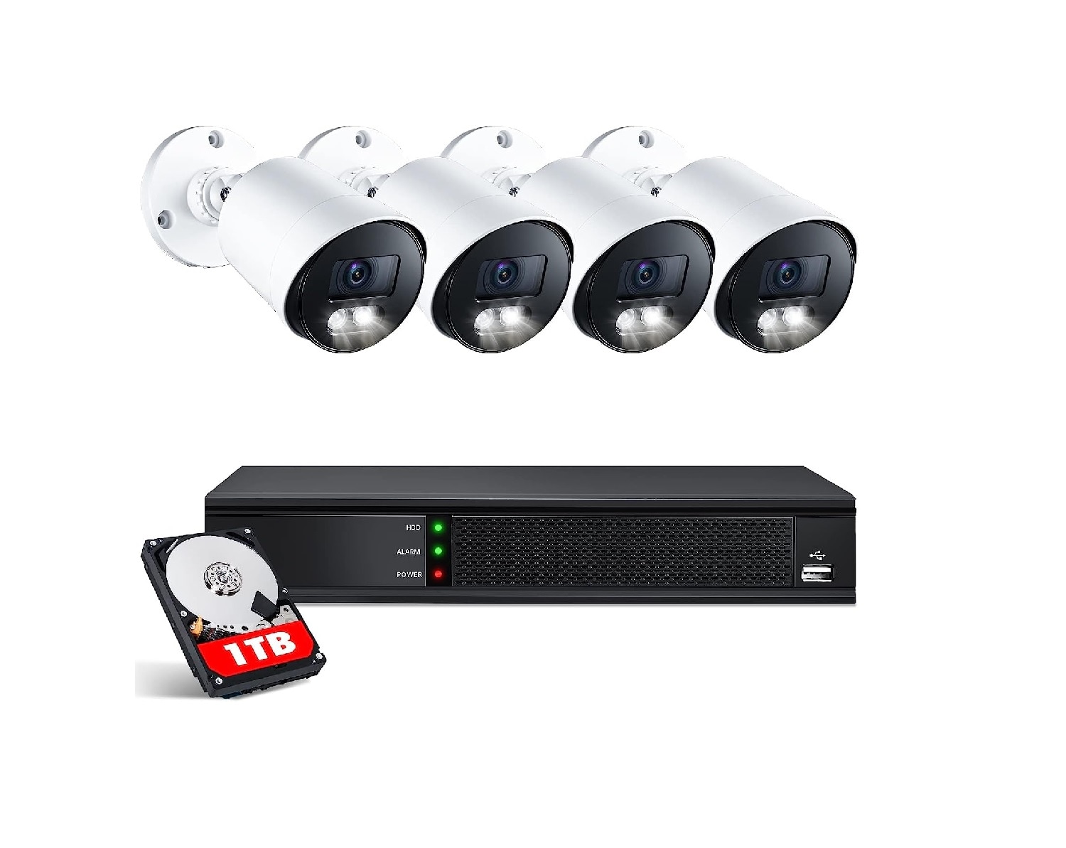 Cámaras de seguridad con cable Generic EEF-D08E4B2-1L $11,970
