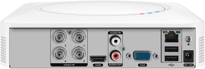 Foto 2 | Camaras de seguridad Steren CCTV-844/HDD color Blanco