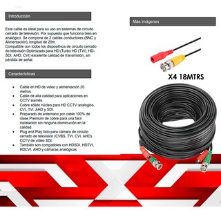 Foto 5 | Kit Cámaras De Videovigilancia 1080p Full Hd Con Microfono Epcom