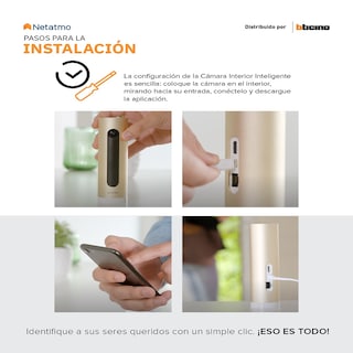 Foto 4 | Cámara de Interior Inteligente Netatmo - Welcome color Dorado