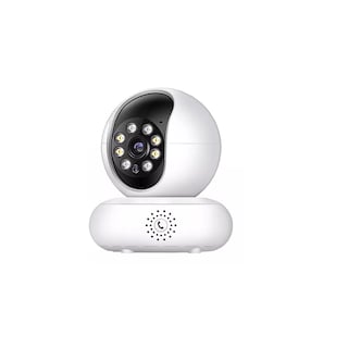 Foto 1 | Cámara de Seguridad Inteligente 2 MP Intercom Visión Nocturna Eo Safe Imports Esi-9814 Blanco