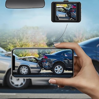 Foto 5 | Camara De Seguridad Para Auto Full Hd 1080p- Con Pantalla De 2 Pulgadas Y Deteccion De Movimiento