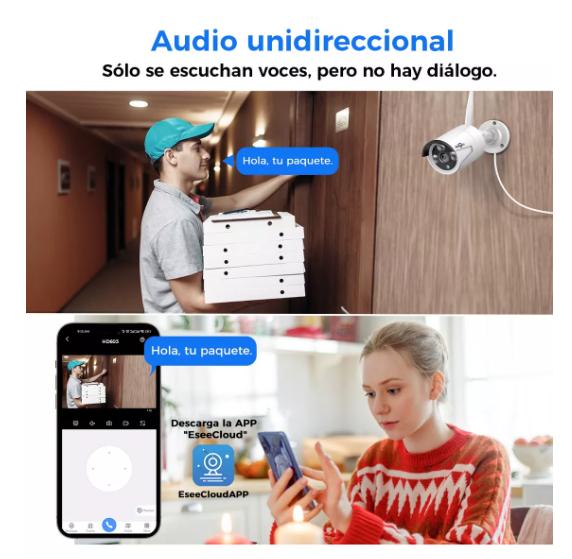 Foto 4 | Cámaras De Seguridad Exterior/interior Adicionale
