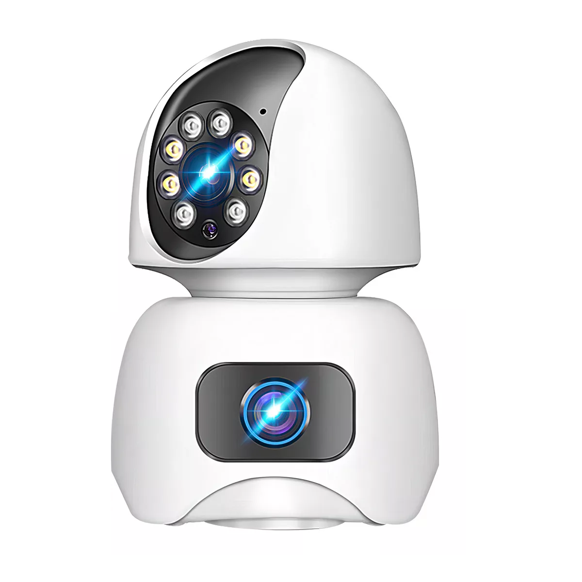 Foto 2 pulgar | Camara De Seguridad Interior 5g Wifi Doble Pantalla 390eyes Eo Safe Imports Esi-16614 Blanco