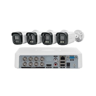 Foto 1 | Kit de Video Vigilancia 8 Canales 4 Cámaras 5mp Disco 1tb