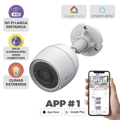 Foto 4 pulgar | Bala Wifi / 2 Megapixel / Detección Humana / Micrófono Integrado / Micro Sd / Excelente Vision Nocturna / Exterior