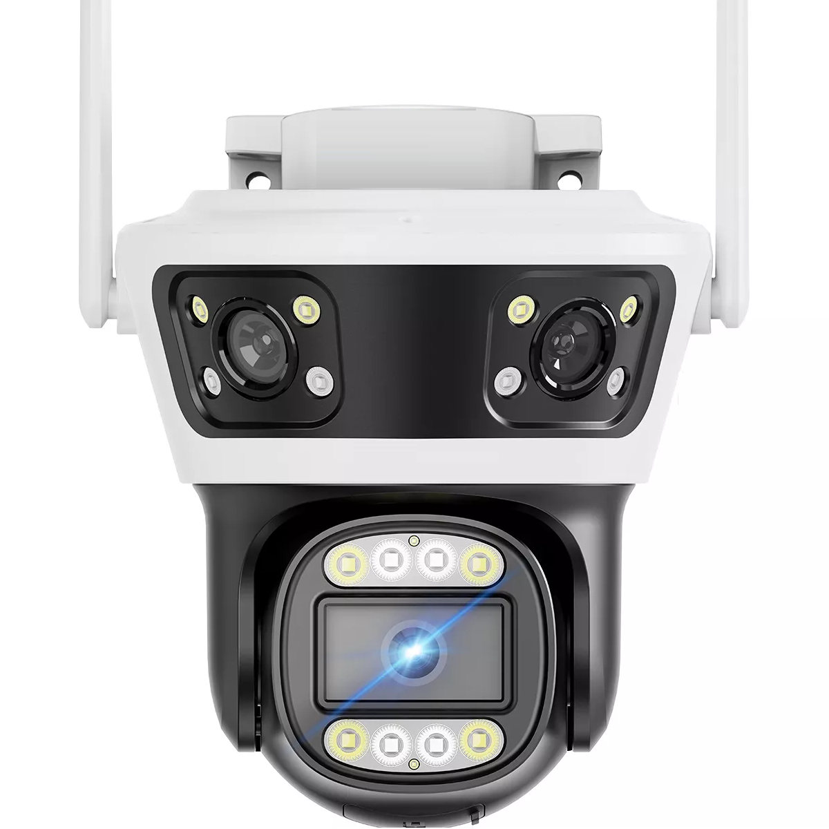 Foto 1 | Cámara de Seguridad Exterior 3 Lentes 3 Pantalla Zoom Digital Eo Safe Imports ESI-18181 Multicolor