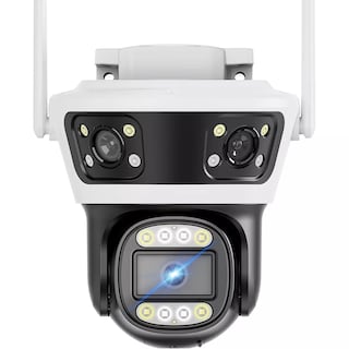 Foto 1 | Cámara de Seguridad Exterior 3 Lentes 3 Pantalla Zoom Digital Eo Safe Imports ESI-18181 Multicolor