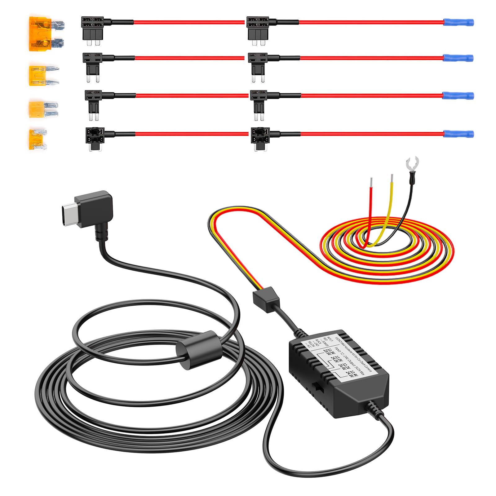 Foto 2 pulgar | Kit Hardwire Viofo Hk4 Con 8 Tomas De Fusibles Para Cámara De Salpicadero A329/a229 - Venta Internacional.