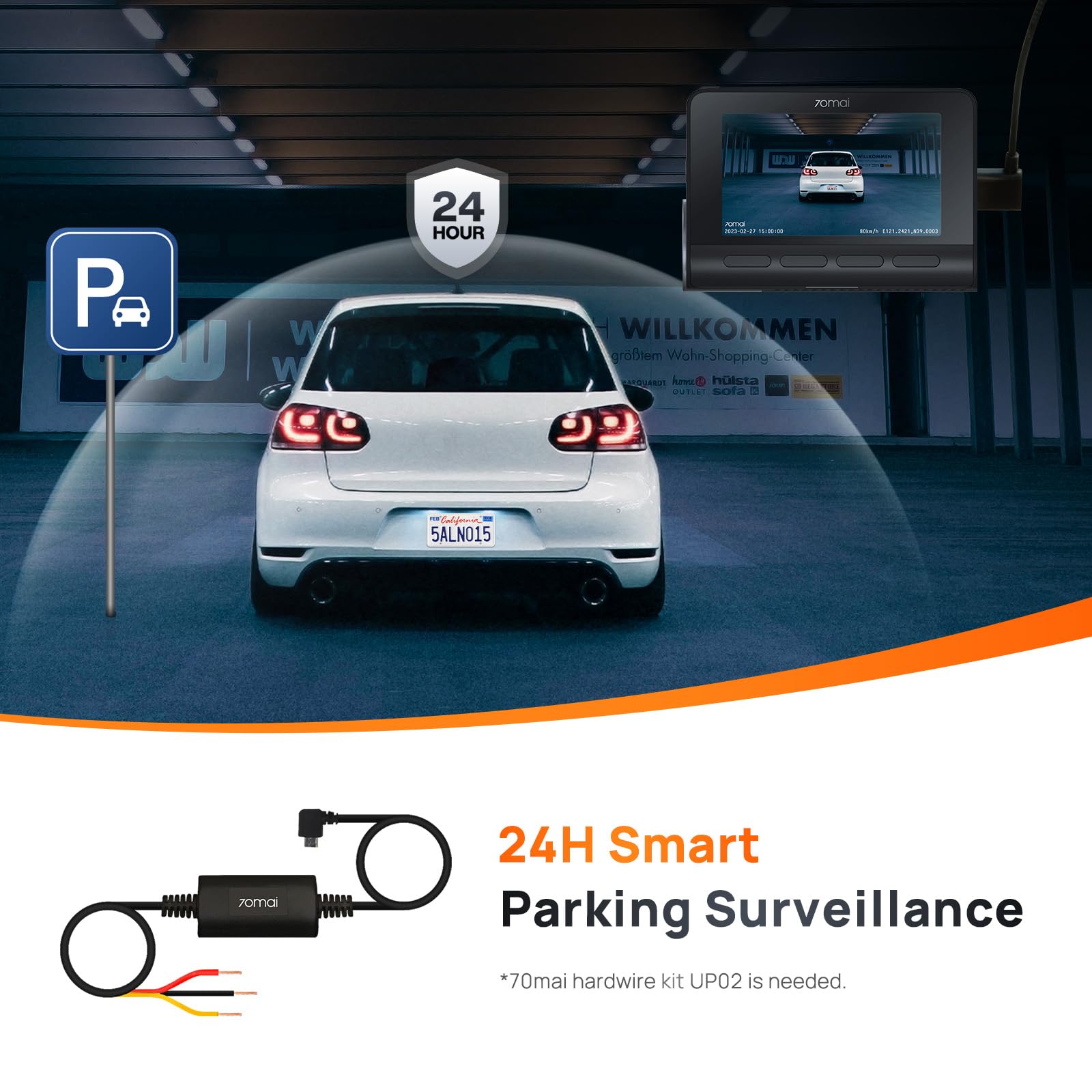 Foto 7 pulgar | Dash Cam 70mai 4k A800s Delantera Y Trasera Con Wifi Y Gps De 128 Gb - Venta Internacional.