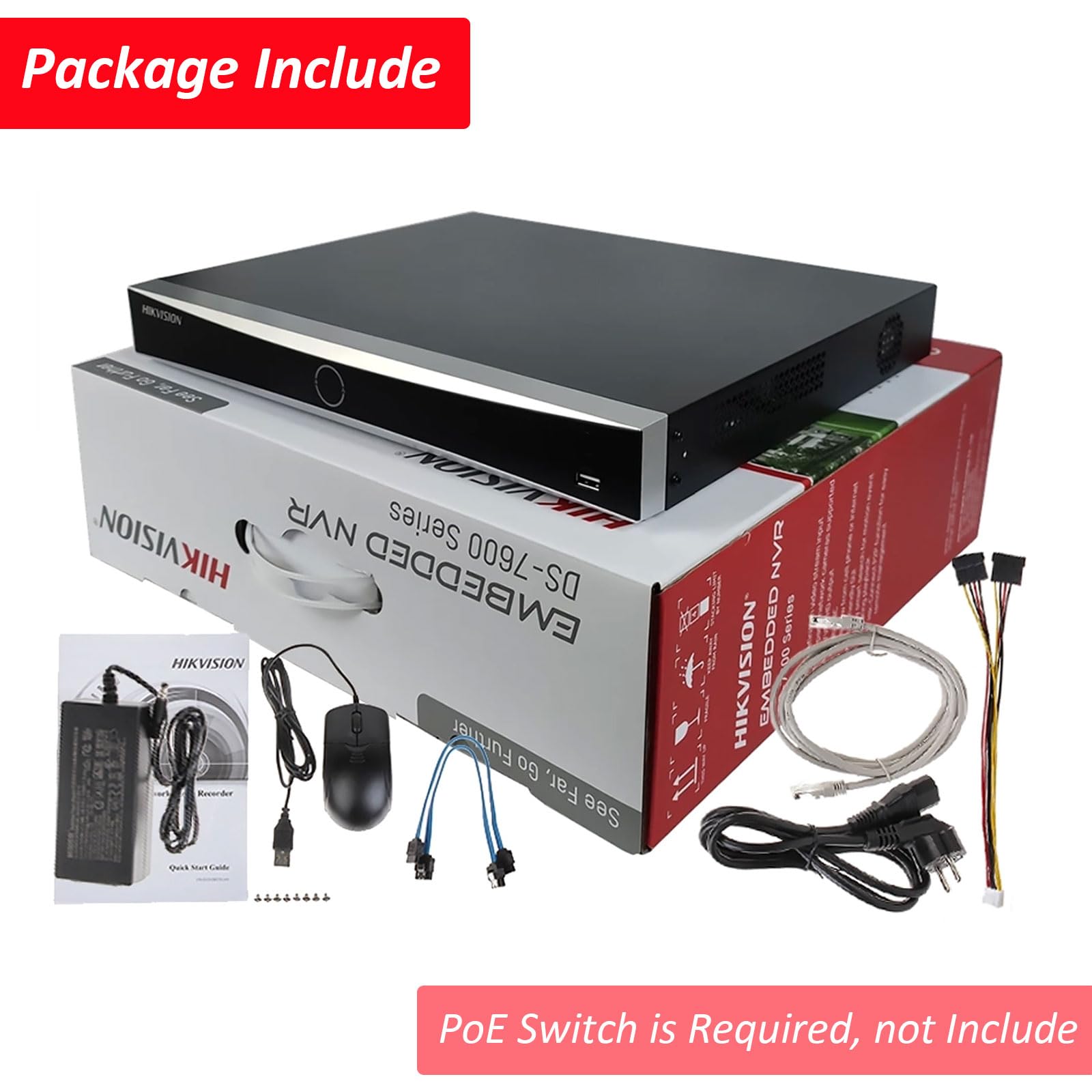 Foto 3 | Nvr Hikvision Ds-7616nxi-k1 16 Canales 8mp 4k Para Cctv Ip - Venta Internacional.