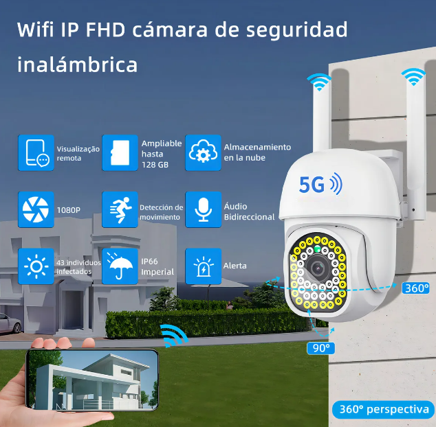 Foto 3 pulgar | Sistema De Vigilancia Xtellar Wifi Inalámbrica Hd 1080p Para Exteriores - La Última Innovación En Seguridad