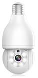 Xtellar Foco Inteligente Con Cámara De Seguridad 2mp, Wifi, Visión Nocturna Full Color Y Audio Bidireccional