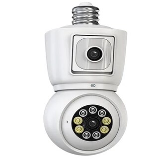 Foto 2 | Cámara Foco 2mp Con Doble Lente Wifi Para Bebé/hogar Eo Safe Imports Esi-19565 Blanco
