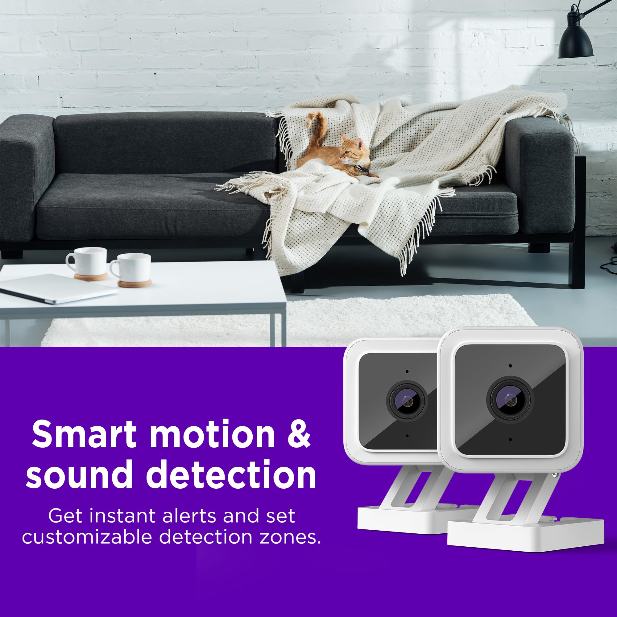 Foto 4 | Cámara De Seguridad Roku Indoor 1080p Hd Con Visión Nocturna En Color - Venta Internacional.