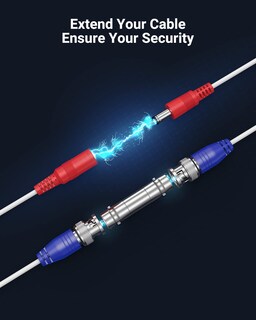 Foto 5 | Paquete De 4 Cables De Alimentación De Vídeo Annke De 30 M Con Conectores Y Clips - Venta Internacional.
