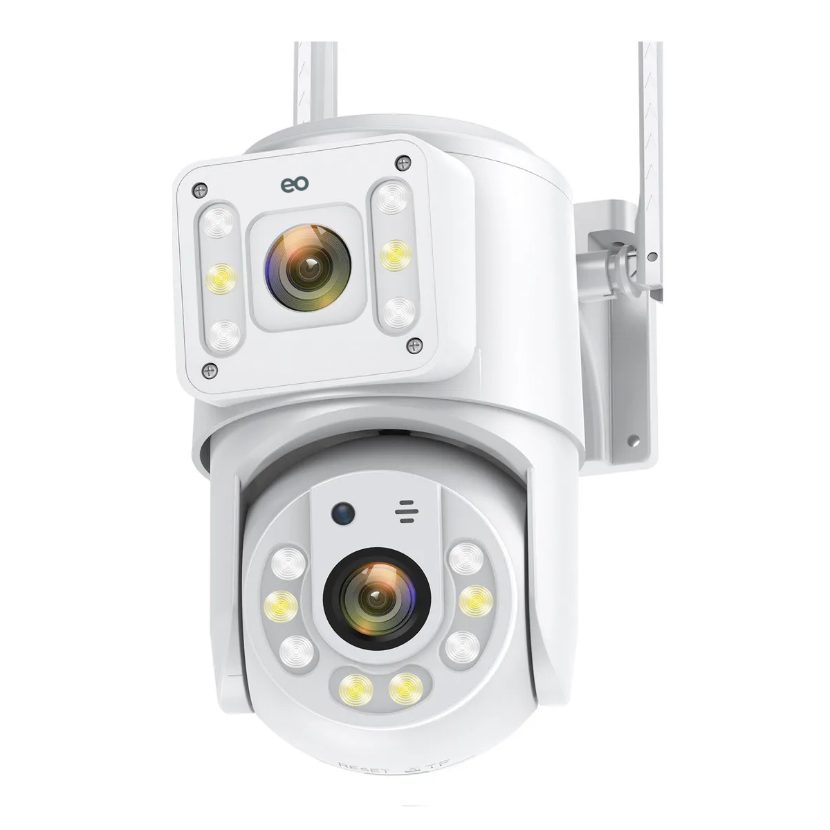 Foto 2 pulgar | Cámara De Seguridad Ptz Wifi Ip66, Impermeable, Visión Nocturna En Color Eo Safe Imports Esi-19887 Blanco