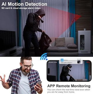 Foto 2 | Xtellar Mini Cámara Espía Wifi 1080p Hd - Monitoreo En Tiempo Real Y Detección De Movimiento