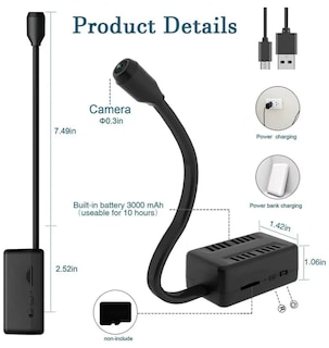 Foto 4 | Xtellar Mini Cámara Espía Wifi 1080p Hd - Monitoreo En Tiempo Real Y Detección De Movimiento