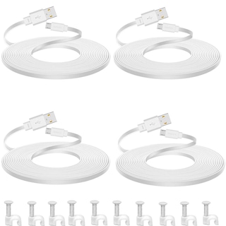 Foto 1 | Cable De Extensión De Alimentación Smays De 25 Pies Para Wyze Cam Pan V2 Blink Mini - Venta Internacional.