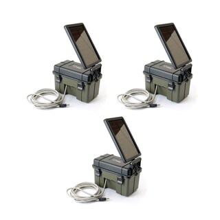 Foto 1 | Paquete De Alimentación Para Cámara Trail Hme 12 V/solar Con Paquete De 3 (3 Unidades) - Venta Internacional.