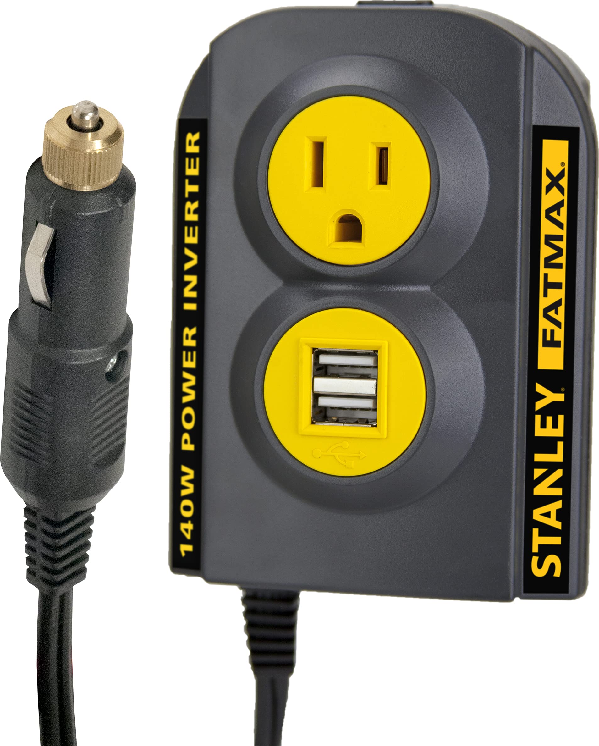 Foto 2 pulgar | Inversor De Corriente Stanley Fatmax Pci140 140w 12v Dc A 120v Ac - Venta Internacional.