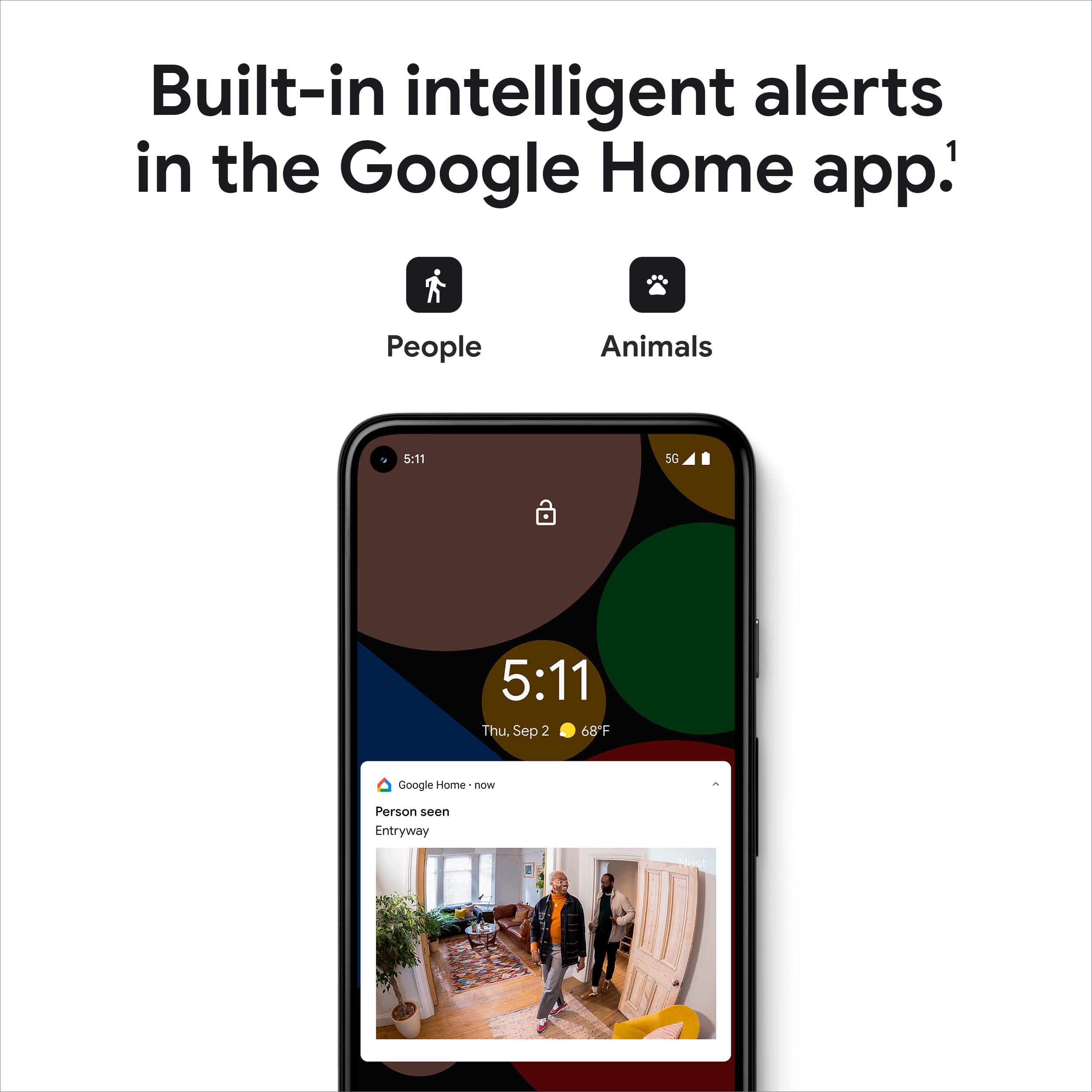 Foto 3 | Venta Internacional- Cámara de Seguridad Google Nest para Interiores 1080p