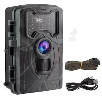 Foto 1 | Cámara Digital de Cacería de 1080p Ip66 con Visión Nocturna Negra Belug