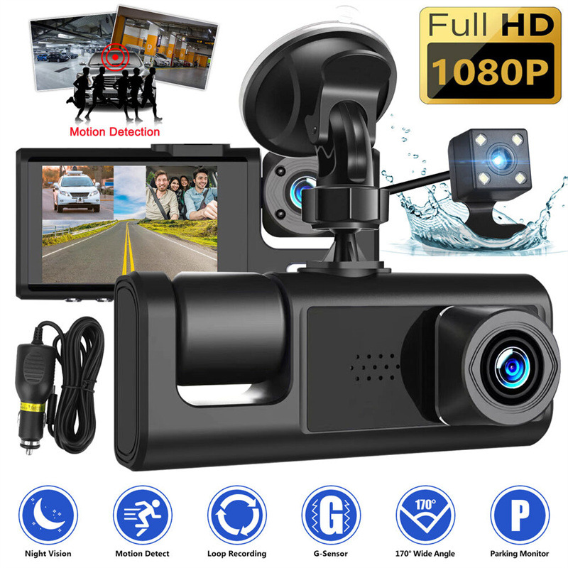 Foto 6 pulgar | Dashcam 1080p Wifi Gran Angular C309-2083 Para Coche - Venta Internacional.