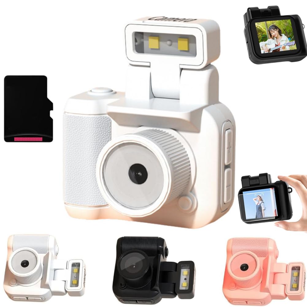 Foto 1 | Mini Cámara Digital Retro Snap Y4000 1080p Con 32 Gb, Color Blanco - Venta Internacional.