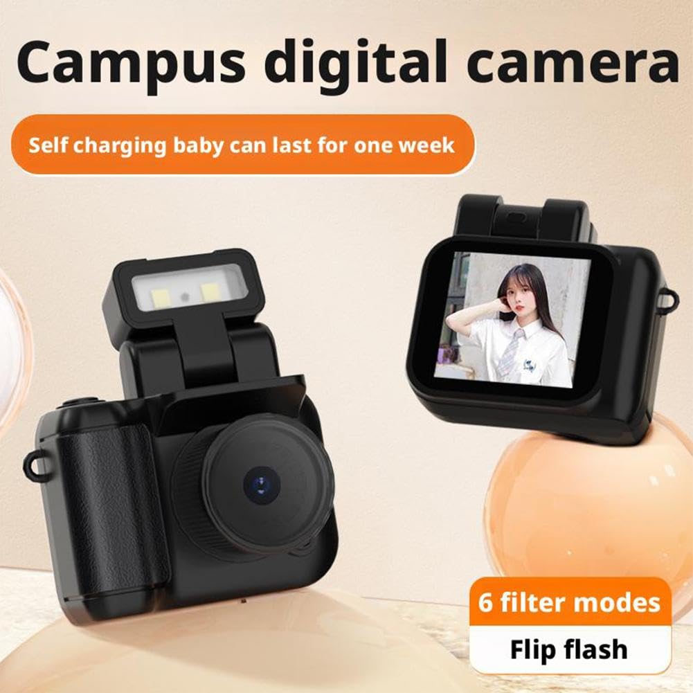 Foto 4 pulgar | Cámara Retro Snap Mini 1080p Hd Con Memoria De 16 Gb/32 Gb - Venta Internacional.