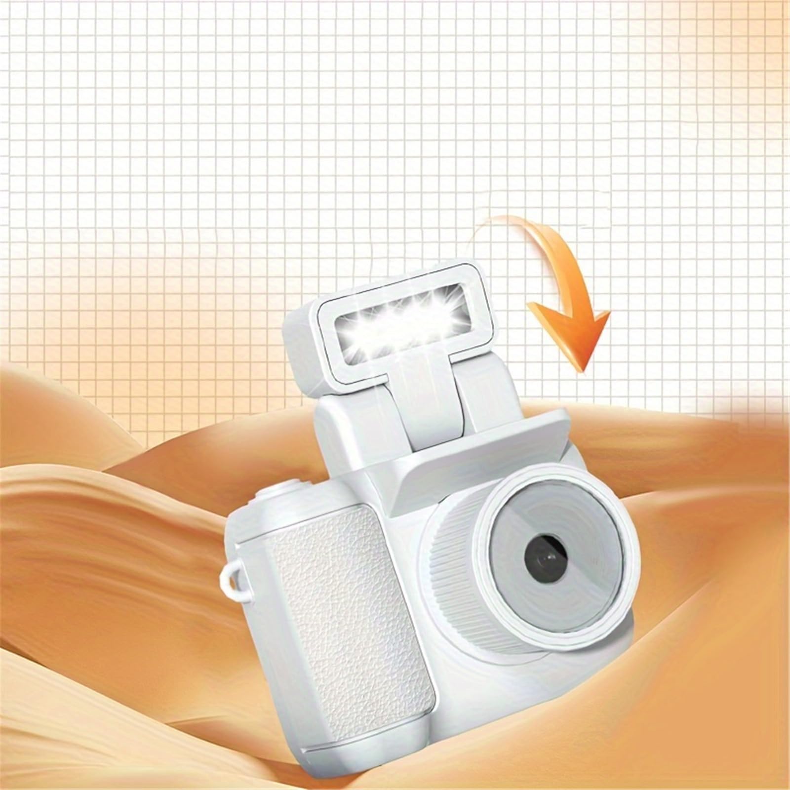 Foto 5 | Cámara Retrosnap Minicámara 1080p 1,44 Pulgadas Blanca - Venta Internacional.