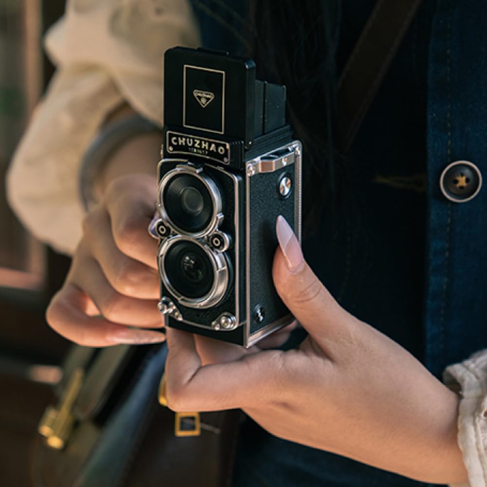 Foto 7 | Cámara Retro Mini Vintage Digital De 12 Mp 1080p 16 Gb Con Tarjeta - Venta Internacional.