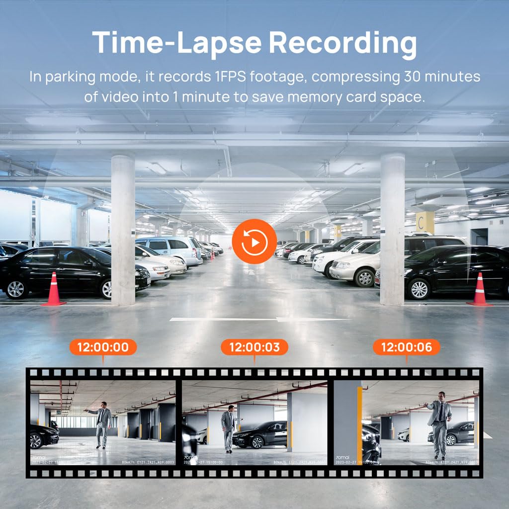 Foto 8 pulgar | Dash Cam 70mai 1080p Fhd Para Coches Starvis 2 Imx662 Wifi - Venta Internacional.
