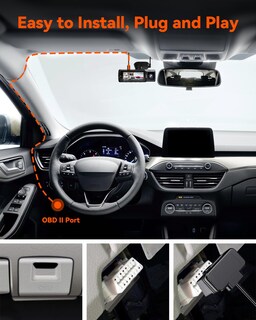 Foto 7 | Cable De Alimentación Vantrue Tipo C, Pantalla Led Usb Obd, Cableado De 10 Pies - Venta Internacional.
