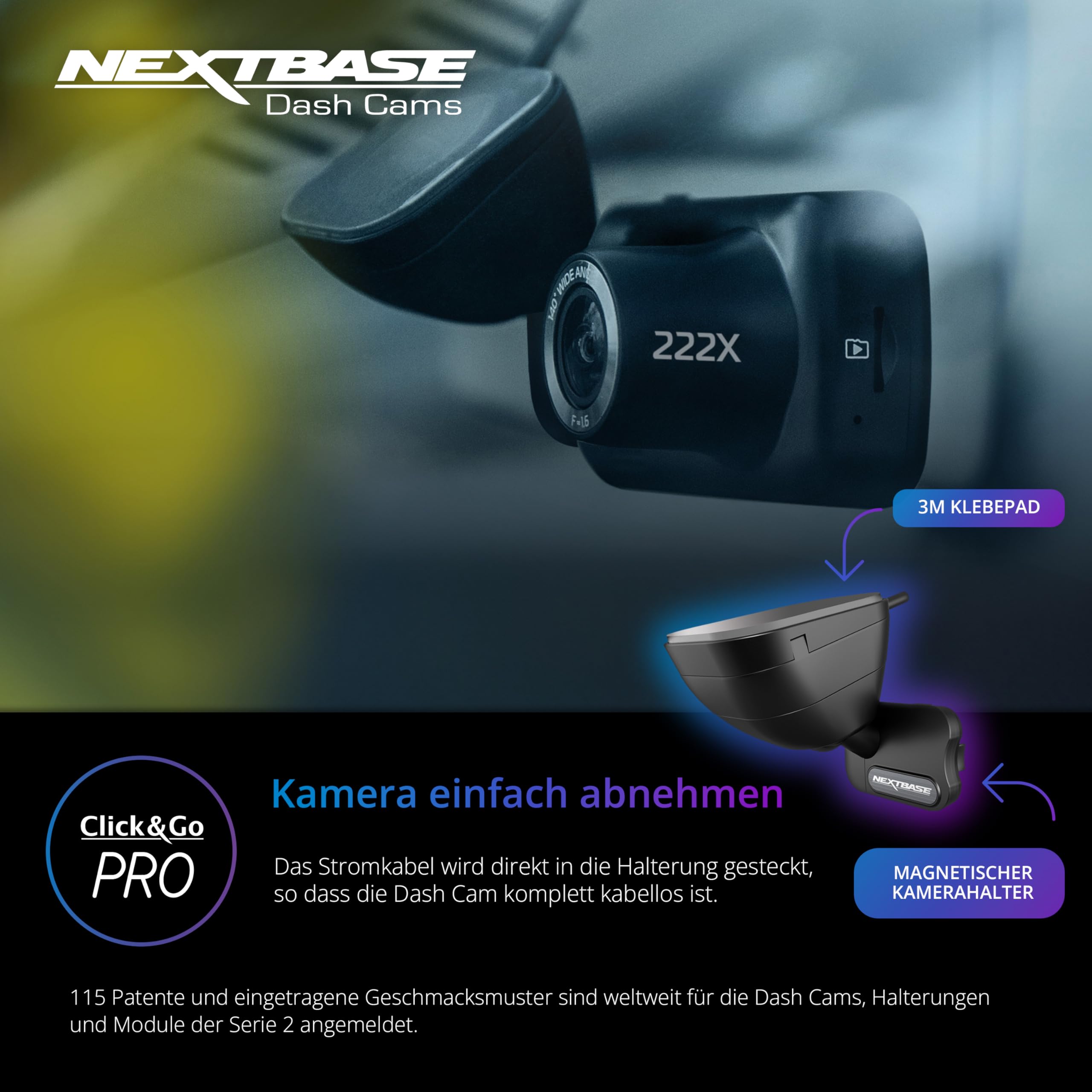Foto 4 pulgar | Dash Cam Nextbase 222x Grabación Hd De 1080p En La Parte Delantera Y Trasera - Venta Internacional.