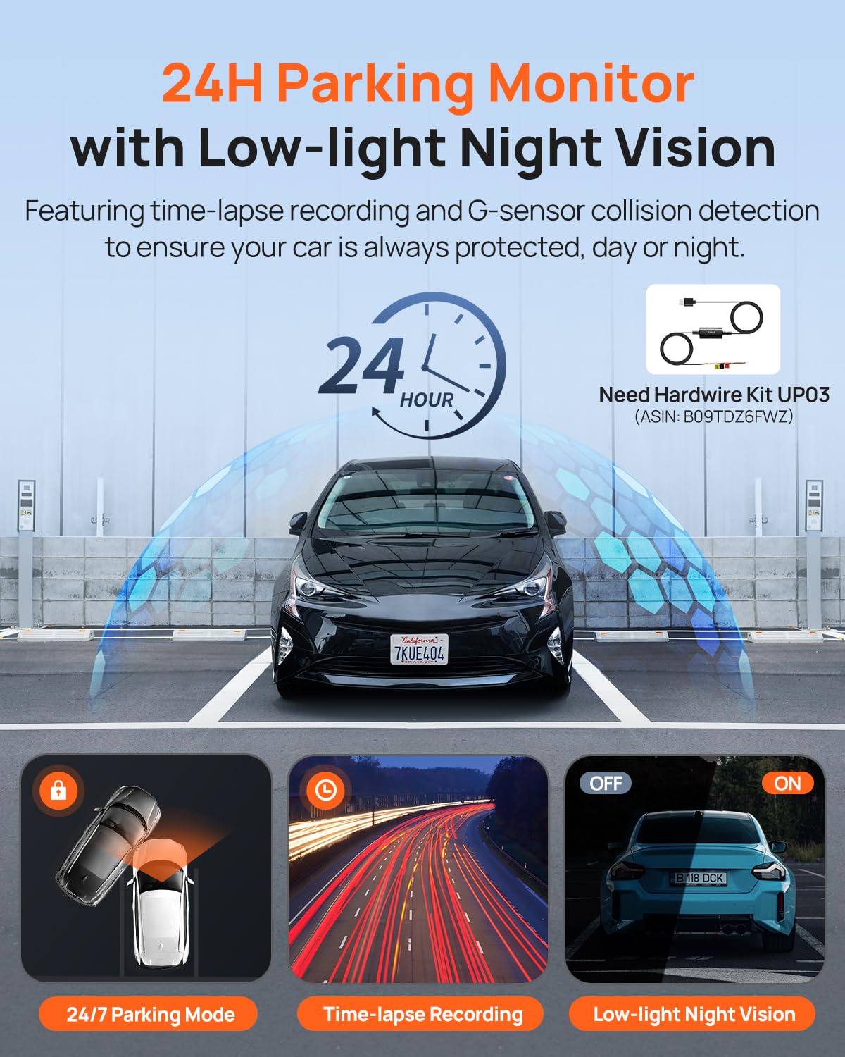 Foto 7 pulgar | Dash Cam 70mai A410 2.5k+1080p En La Parte Delantera Y Trasera Con Tarjeta De 64 Gb - Venta Internacional.