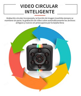 Foto 4 | ''hd 1080p Mini Cámara De Infrarrojos Noche micro Cámara Espía ''