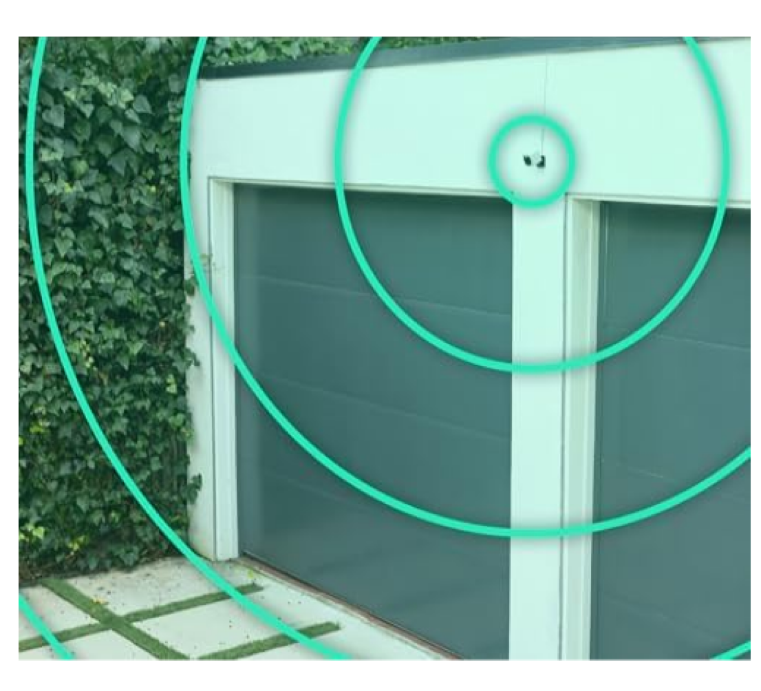 Foto 4 | Cámara De Seguridad Doméstica Inteligente Wi-fi Hd 2k Sirena Activado Por Movimiento Negra