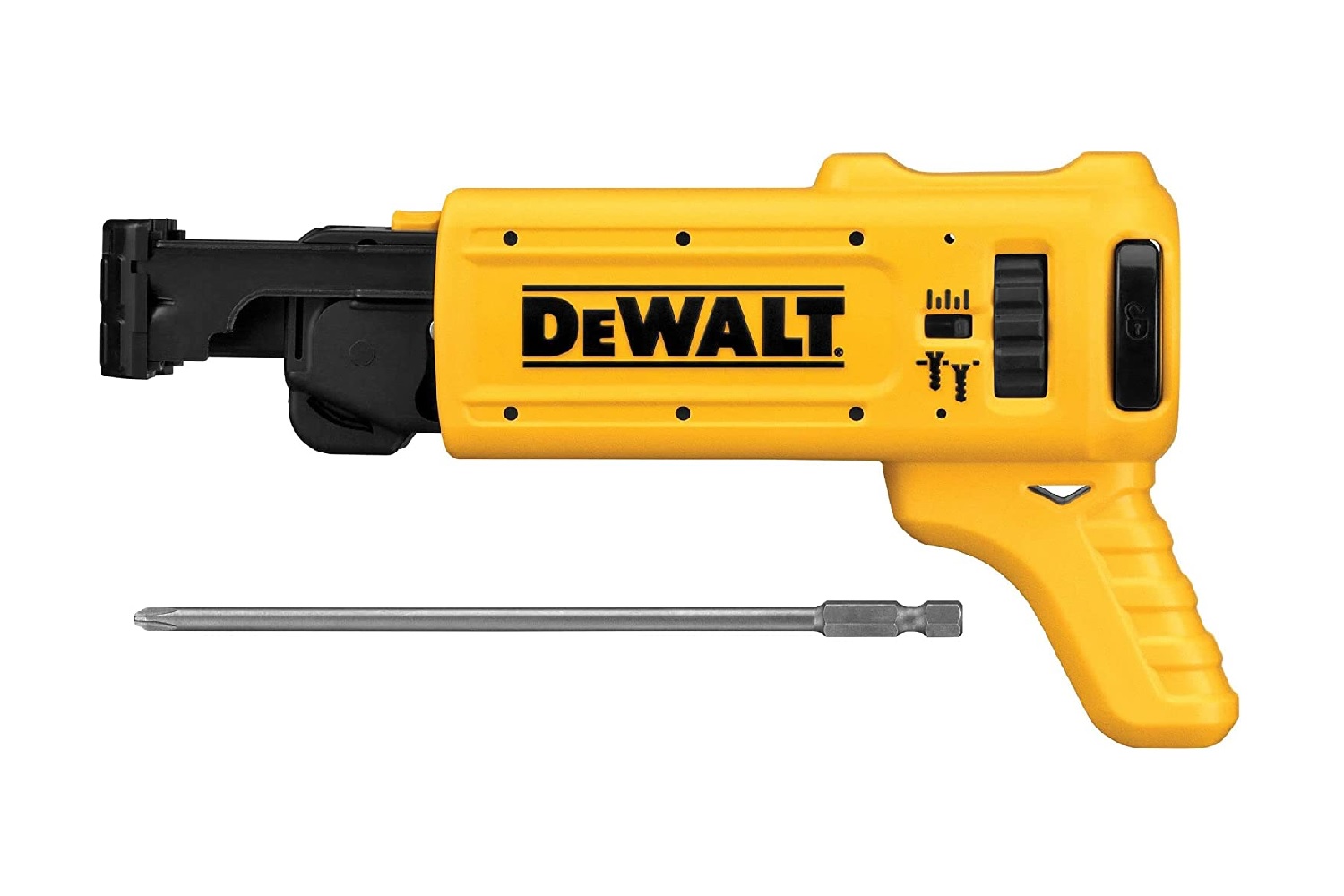 Atornillador con Adaptador DeWalt color Amarillo