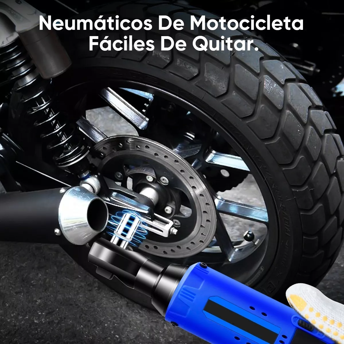 Foto 3 pulgar | Pistola de Impacto Llave Eléctrica Inalámbrica y 2 Baterías Eo Safe Imports Esi-7122 Multicolor