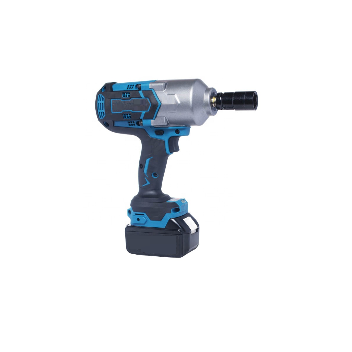 Llave de Impacto Inalámbrica Sin Escobilla C/2batería Eo Safe Imports Multicolor