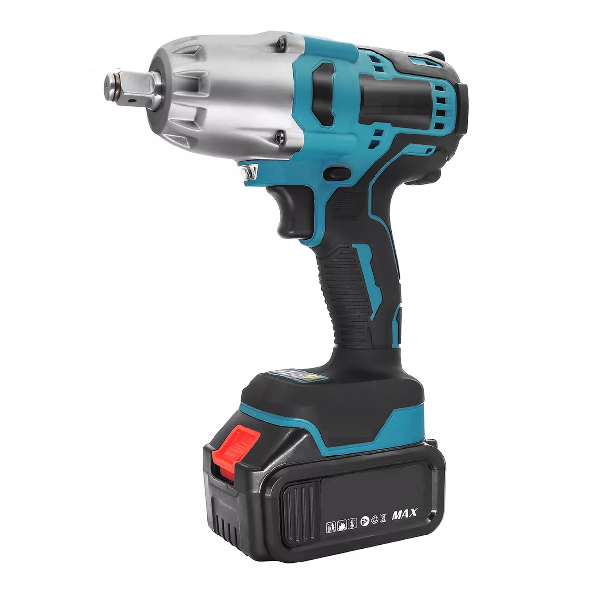 Llave de Impacto Eo Safe Imports Esi-7115 color Azul Inalámbrico con Motor sin Escobillas