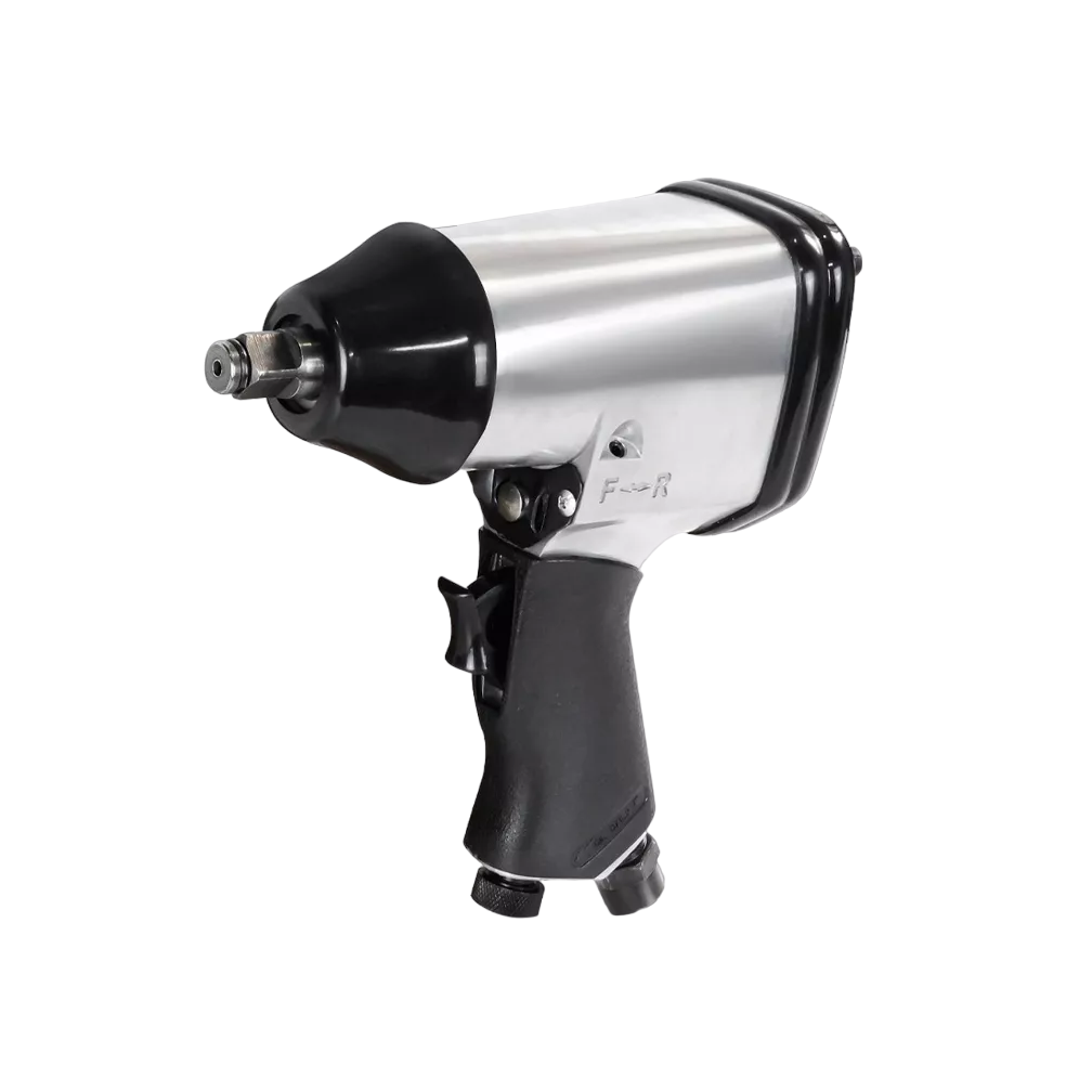 Llave de Impacto Day Plus Plata con Negro Pistola Neumática 1/2 Industria con 10 Dados