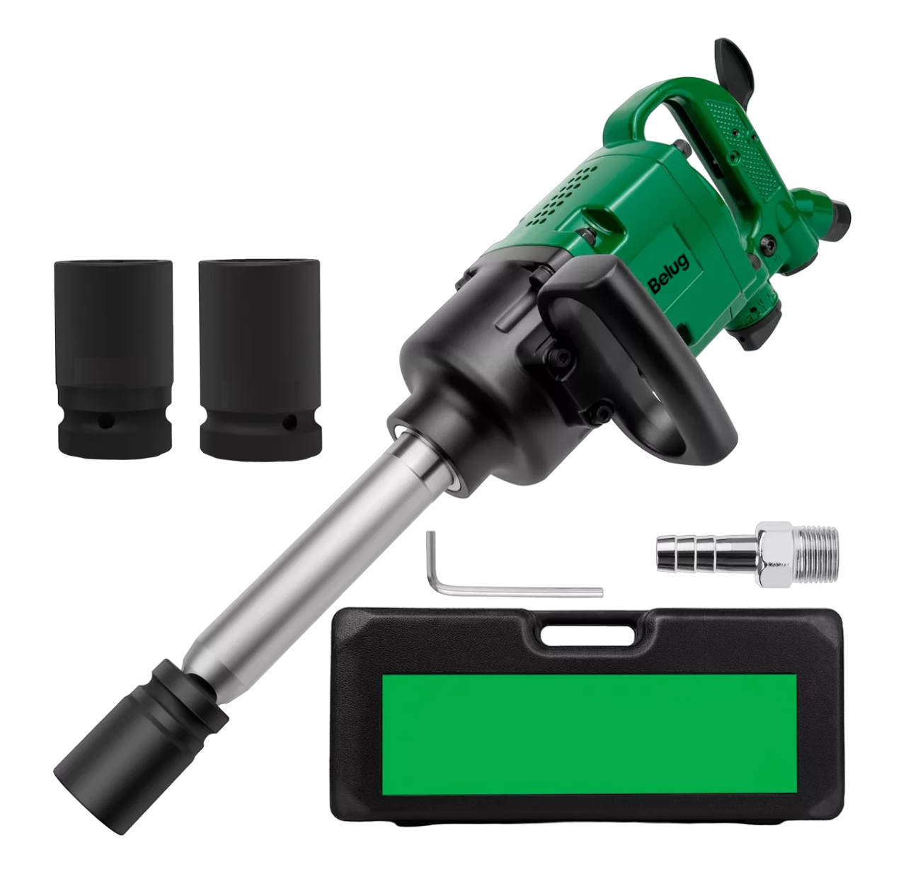 Llave de Impacto Neumática Anirona 2400NM Industrial Verde y Negro