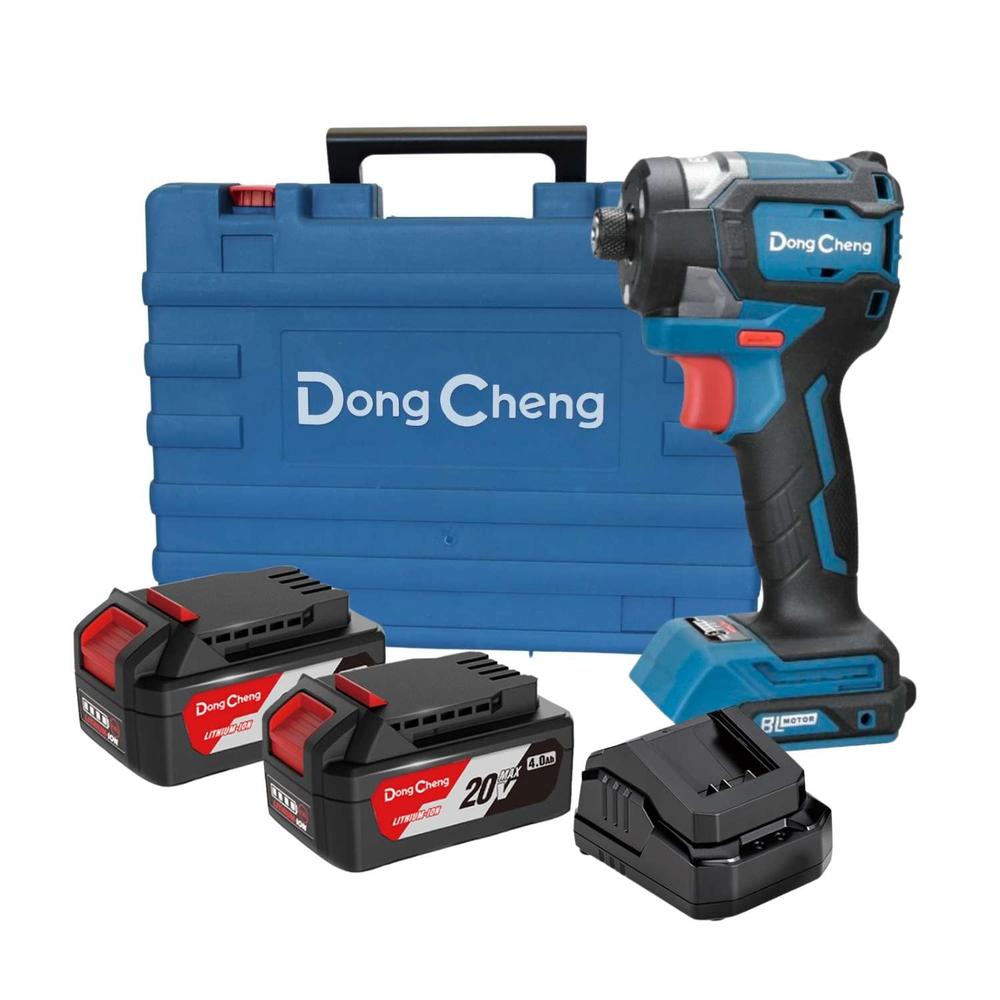 Atornillador De Impacto Industrial 1/4´ + 2 Bat 4a Dc
