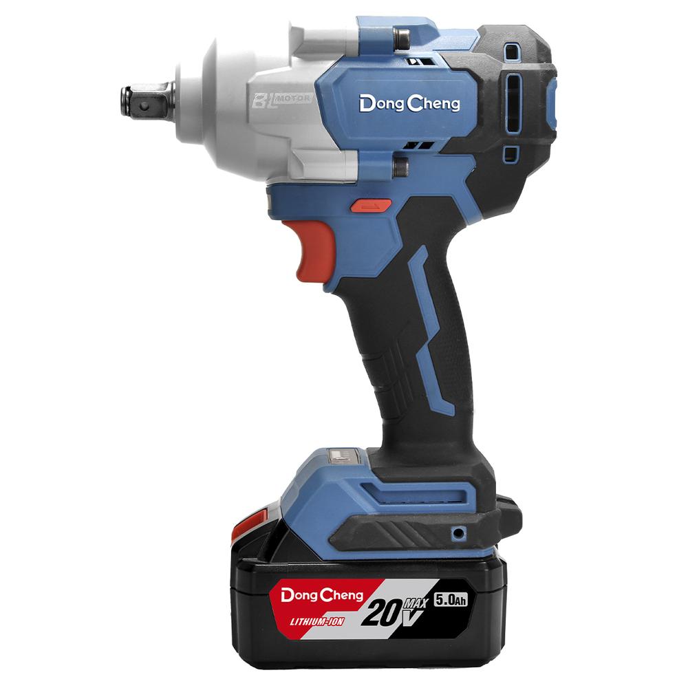 Foto 2 | Llave Impacto Industrial 698 Nm. 20v. 2 Bat 5.0 Ah Dongcheng