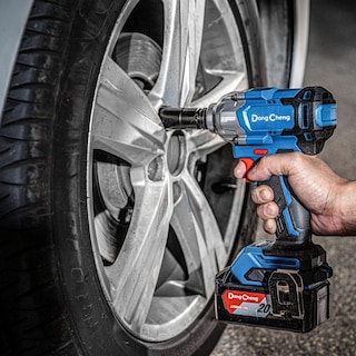 Foto 5 | Llave Impacto Industrial 1/2 20v 488 Nm + 2 Bat 4.0 Ah
