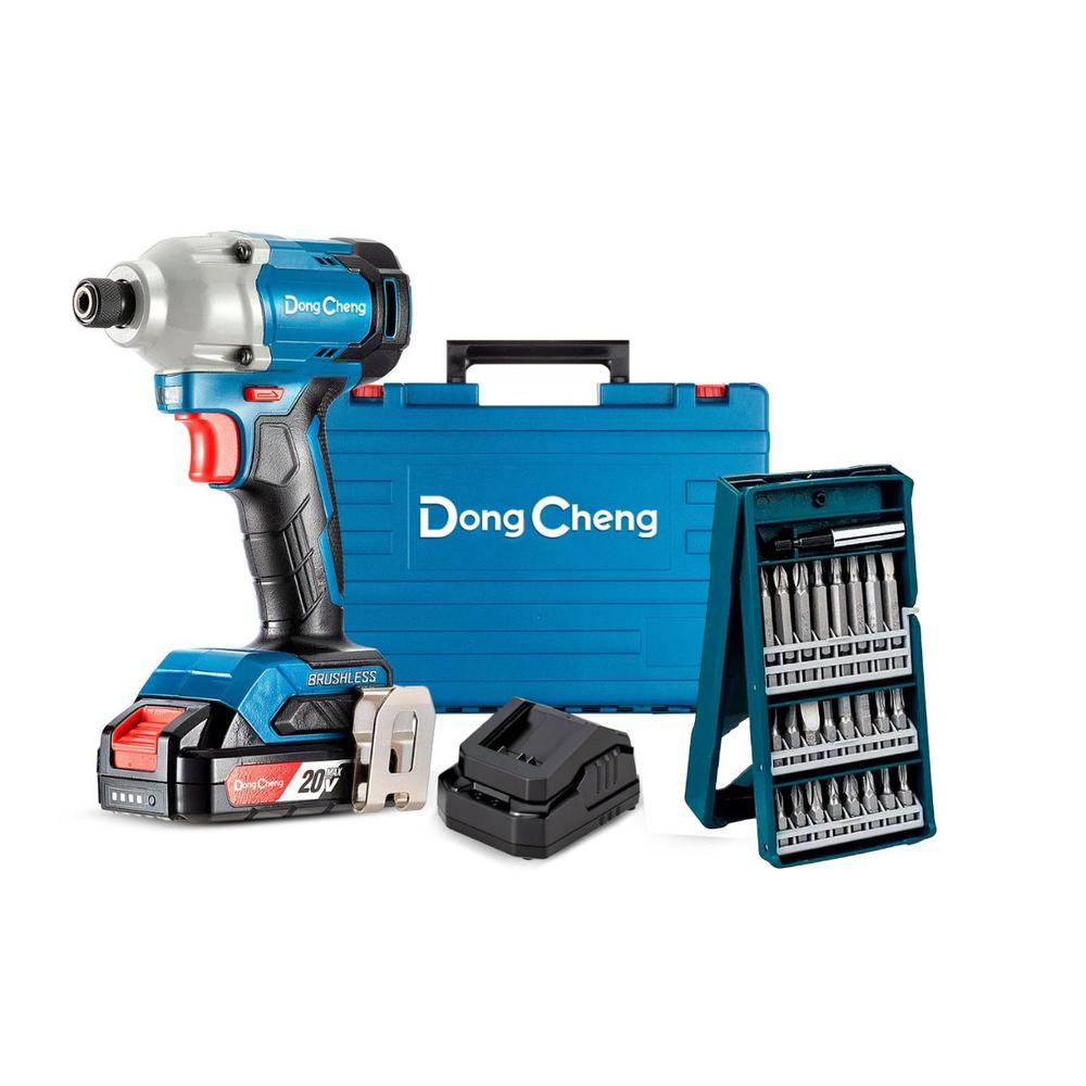 Atornillador De Impacto A Batería Dc + 25 Puntas Bosch